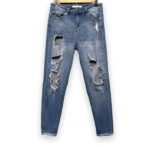 KanCan High Rise Destroyed Jeans